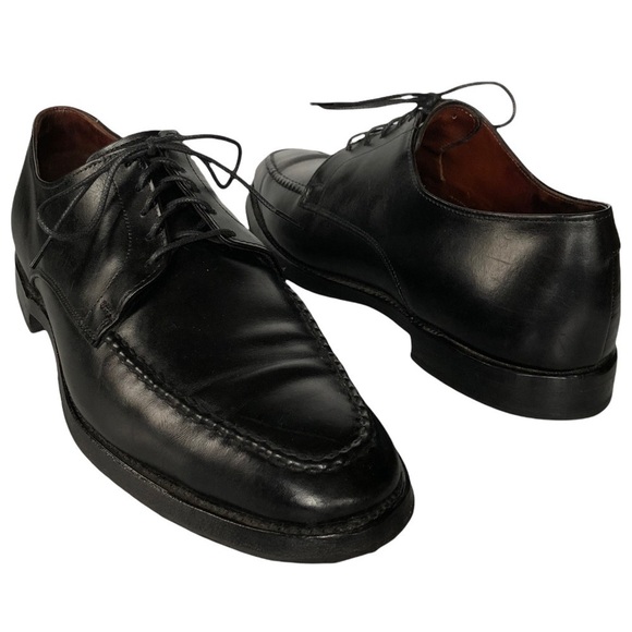 Allen Edmonds Black Leather Men’s Shoes Size 10 B - Picture 1 of 13